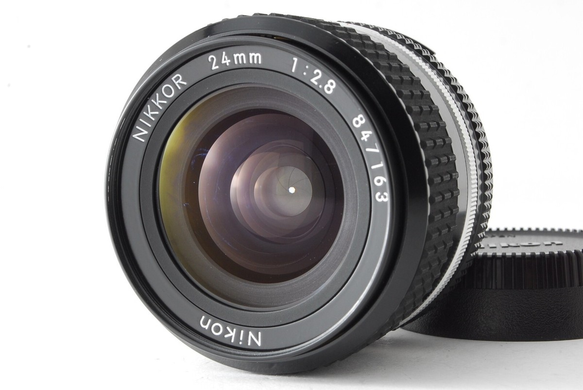 MINT】Nikon AI Nikkor 24mm f/2.8 Ai Wide Angle MF Lens from