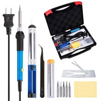 Tabiger Soldering Iron Kit 60w 110v-adjustable Temperature Welding Soldering ... on sale Tabiger Soldering Iron Kit 60w 110v-adjustable Temperature Welding Soldering ... on sale