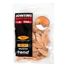 Image of Trend Wood Jointing Biscuits Size 0 Pack of 100