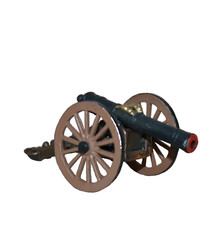 Metal Lead Black Military Field Cannon  Civil War Era  3