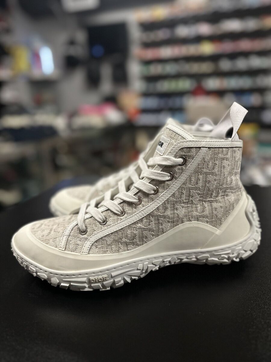 Dior B28 High Oblique Jacquard White Limited Size 42EU/9US Dior B28 High Oblique Jacquard White Limited Size 42EU/9US