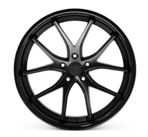 20" FERRADA FR2 MATTE BLACK CONCAVE WHEELS FOR MASERATI QUATTROPORTE 