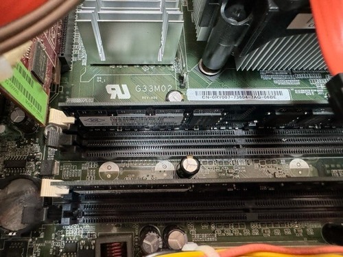 Dell Inspiron 530S Intel Pentium Dual-Core G33M02 Motherboard - Parts No HDD - Picture 8 of 14