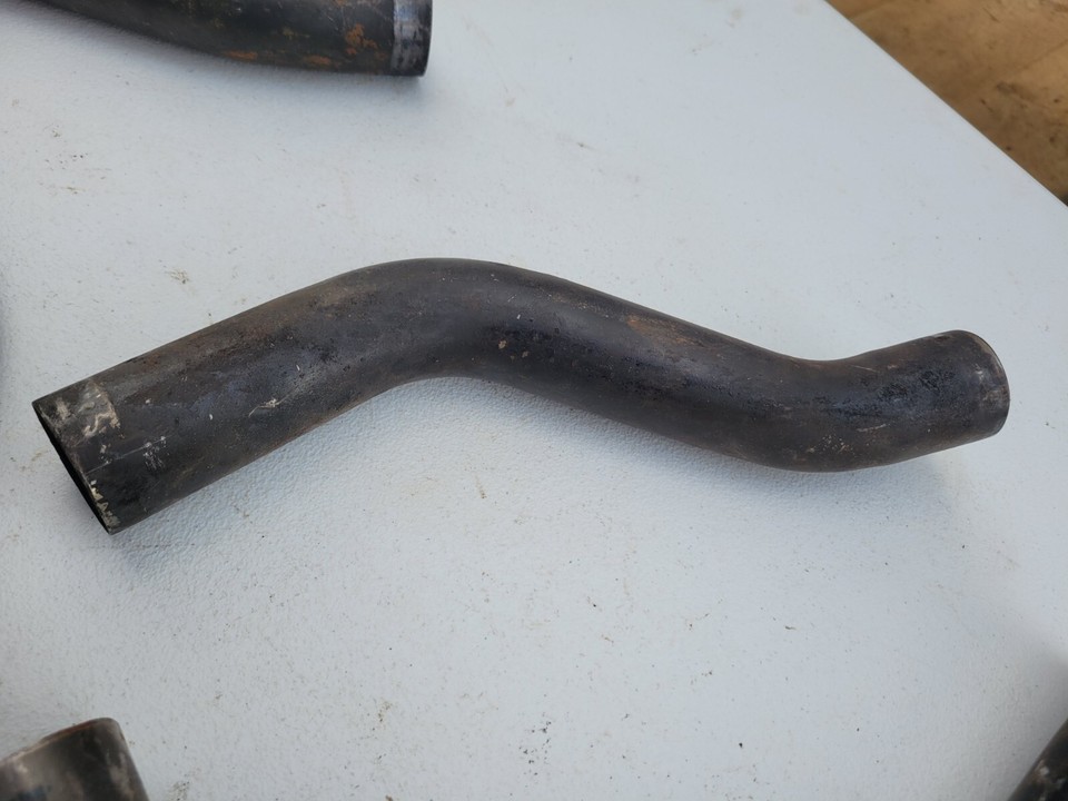 3647 Harley Davidson Knucklehead Exhaust Pipes Lot Headers Squish Head