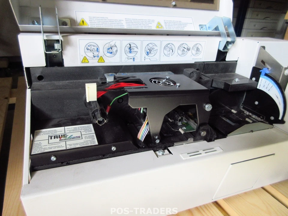 Zebra Eltron P420C Plastic ID Card Color Printer USB Dual Side - NO PRINTHEAD - Bild 2 von 4