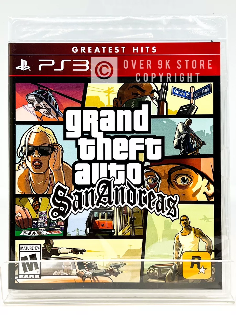 Rare ESRB black label GTA San Andreas : r/PS3