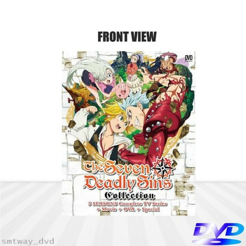 THE SEVEN DEADLY SINS SEASON 1-5 VOL.1-100 END ANIME DVD ENGLISH DUBBED REG ALL - Picture 4 of 7
