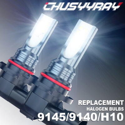 For 2005-2013 Corvette C6 - LED Fog Lights Bulbs Conversion Kit 6000K White 2Pcs