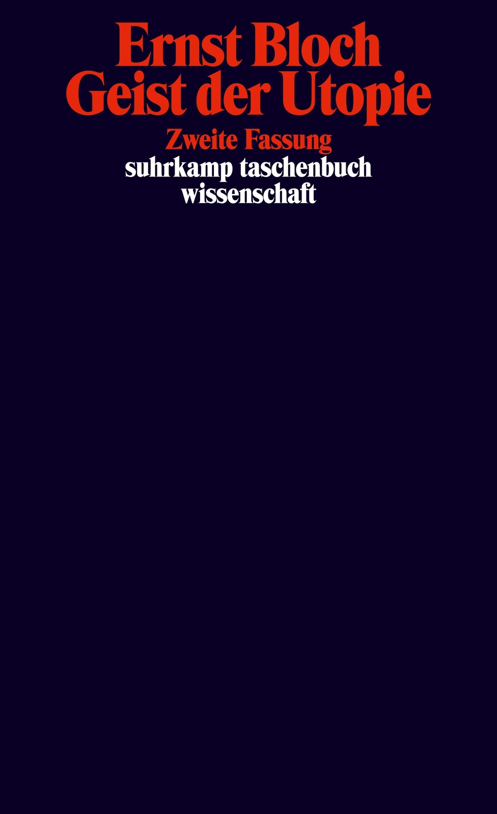 Thumbnail - Geist Der Utopie. Zweite Fassung | Ernst Bloch | Taschenbuch | 352 S.