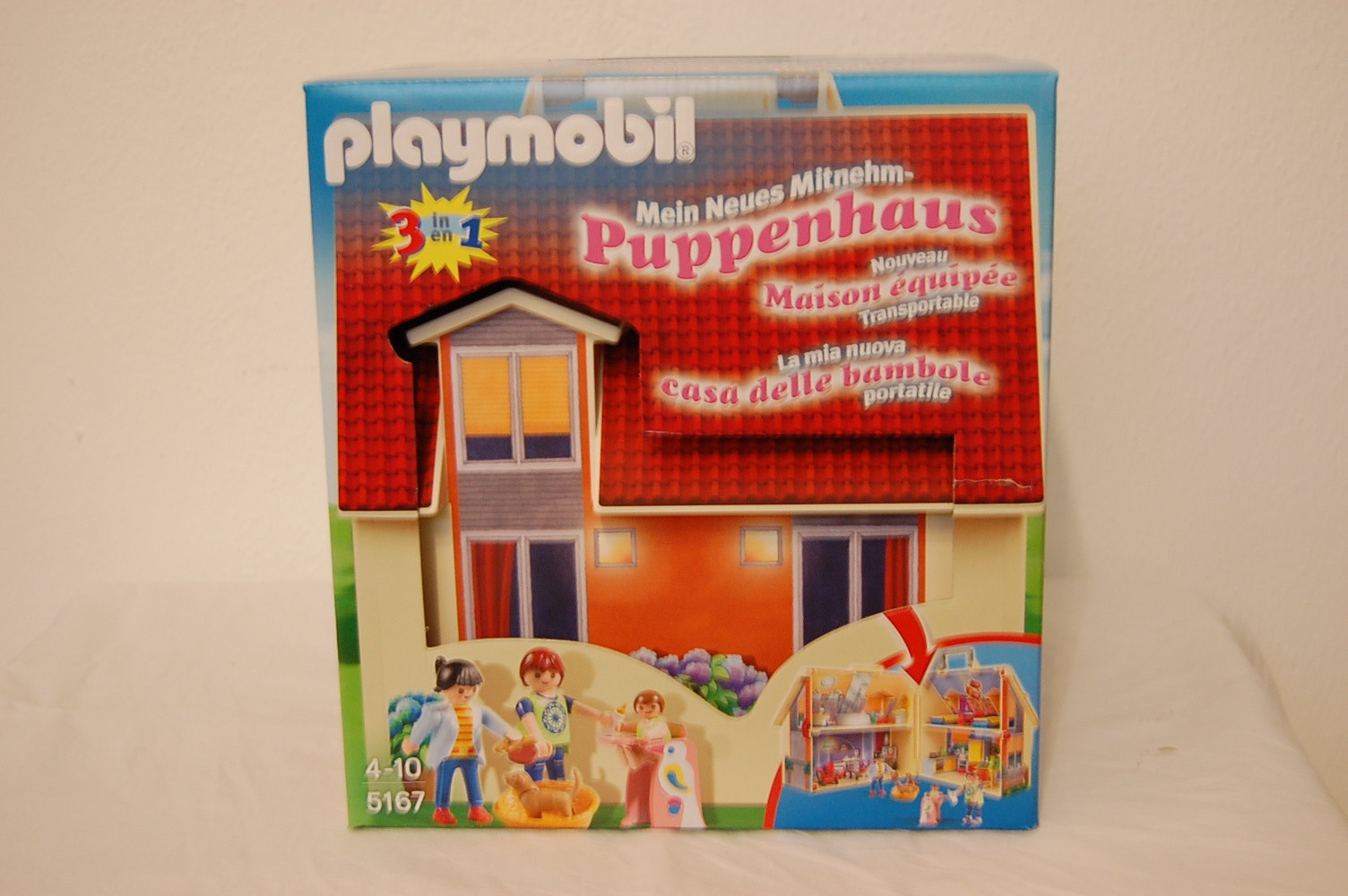 PLAYMOBIL 5167 Neues Mitnehm-Puppenhaus Neu OVP PLAYMOBIL 5167 Neues Mitnehm-Puppenhaus Neu OVP