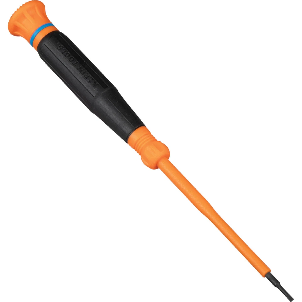 Klein Tools 6273INS Insulated Precision Screwdriver, 1/16-Inch Mini Electrician - Image 4 of 4