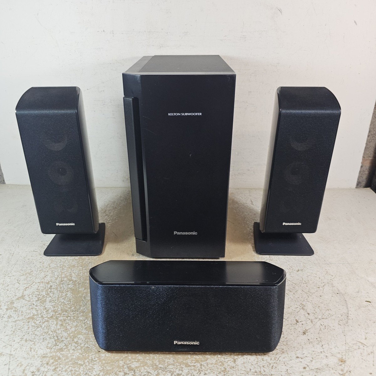 Panasonic Surround Sound Speaker System, Subwoofer, Centre