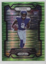 2023 Panini Prizm Rookies Neon Green Pulsar Jordan Addison #368 Rookie RC rf2