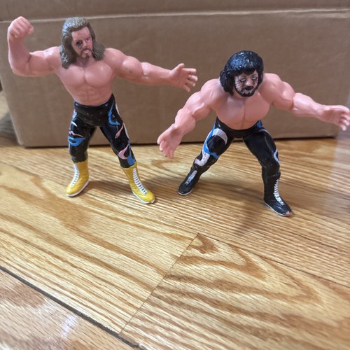 WCW Galoob UK Exclusive Fabulous Freebirds Figures...