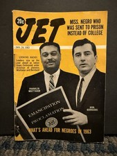 1963 January 24th JET Magazine, Franklin Whittaker & Berl Bernhard