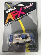 VINTAGE 1983 - AURORA AFX TURBO CARS - JAGUAR XJR 9LM  SLOT CAR - NEW ON CARD