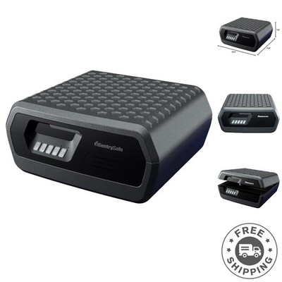 Fireproof Waterproof Lock Box with Digital Keypad & Anti-Theft Alarm, 0.36 cu ft