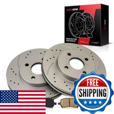 Front Brake Rotors And Pads Kit Torchbeam Replacement For 2005-2010 Cobalt