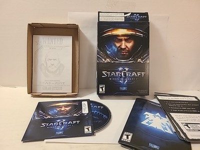 Starcraft II 2 Wings of Liberty 2010 Blizzard Apple Mac Windows PC Video Game