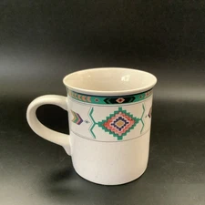 Studio Nova ADIRONDACK Large 12-Oz Coffee Mug 4"x3.5" Y2201 Aztec Southwestern