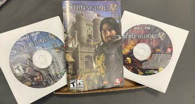 CIB Stronghold 2 PC CD-ROM Computer Game 2005 Firefly Studios 2K Games