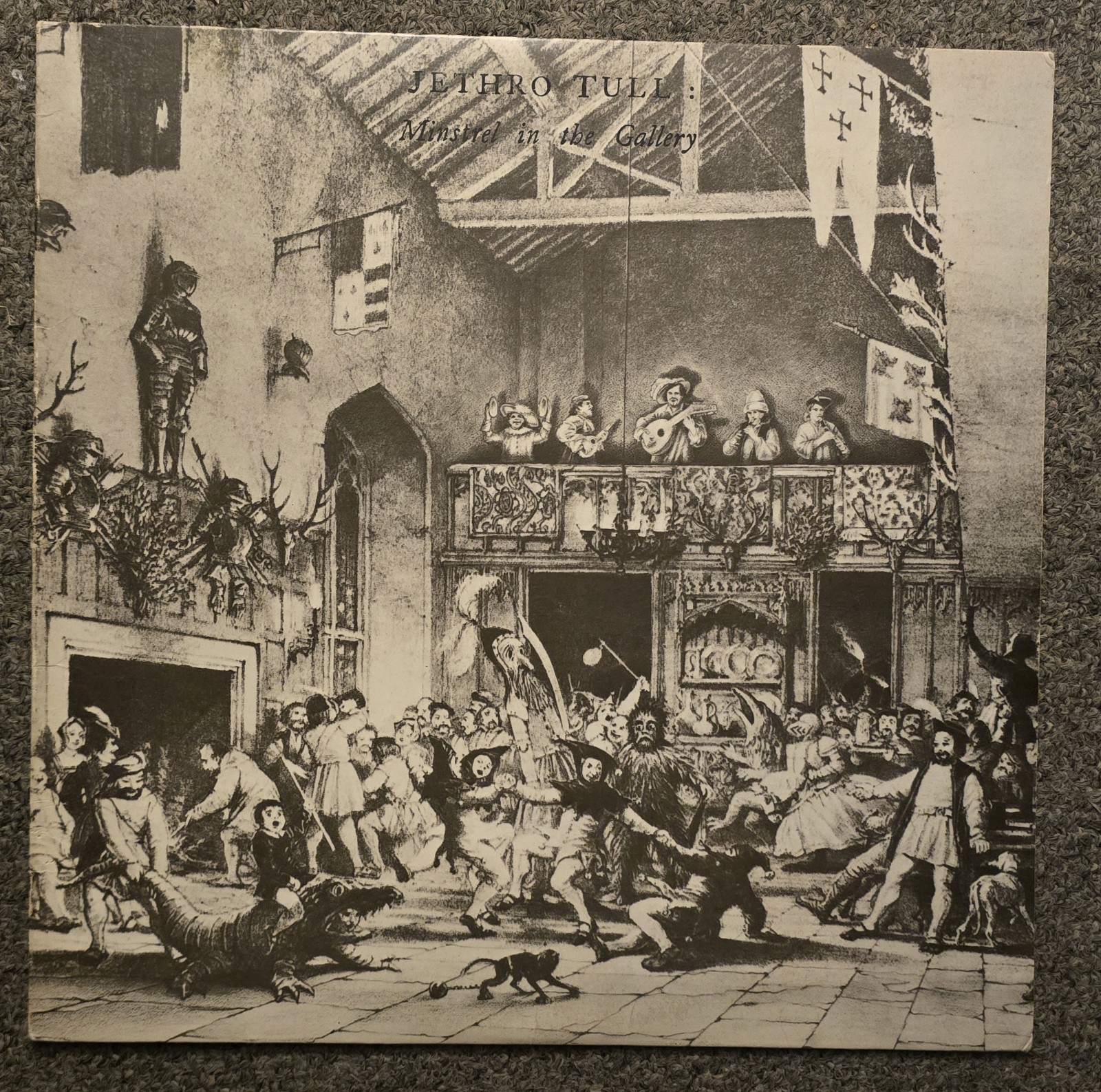 Minstrel In The Gallery (US) 1975 Vinyl LP By Jethro Tull (Chrysalis – CHR 1082)