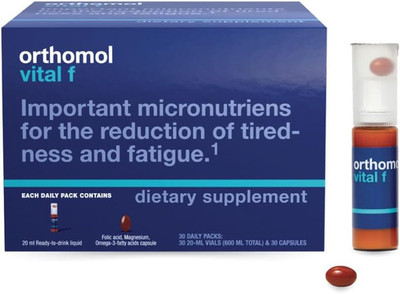 Vital F   Daily Multivitamin for Women, Vitamins A, B, C, D, E, K, Folic Acid, M