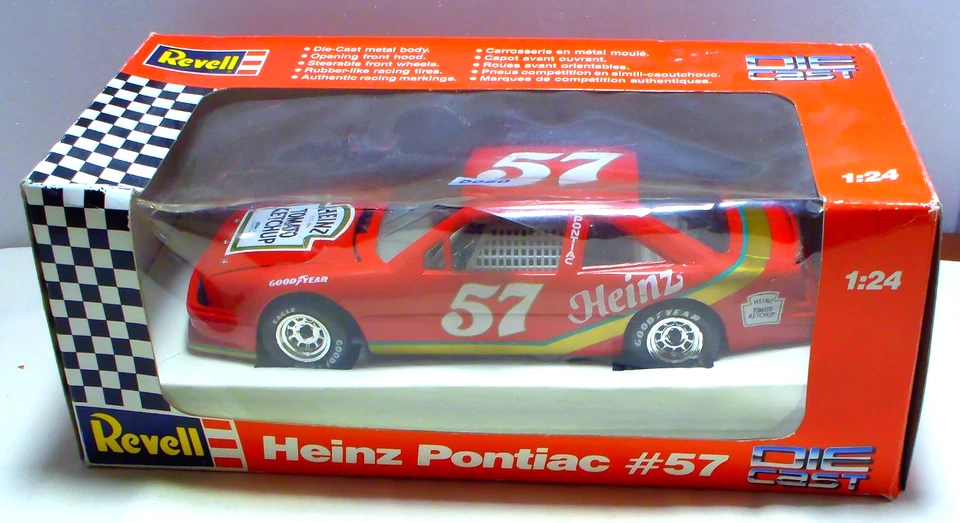 Diecast Revell Nascar #57 Heinz Pontiac 1:24 Foto 3 de 3