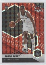 2020-21 Panini Mosaic Rookie Red Mosaic Prizm Reggie Perry #244 0q1p