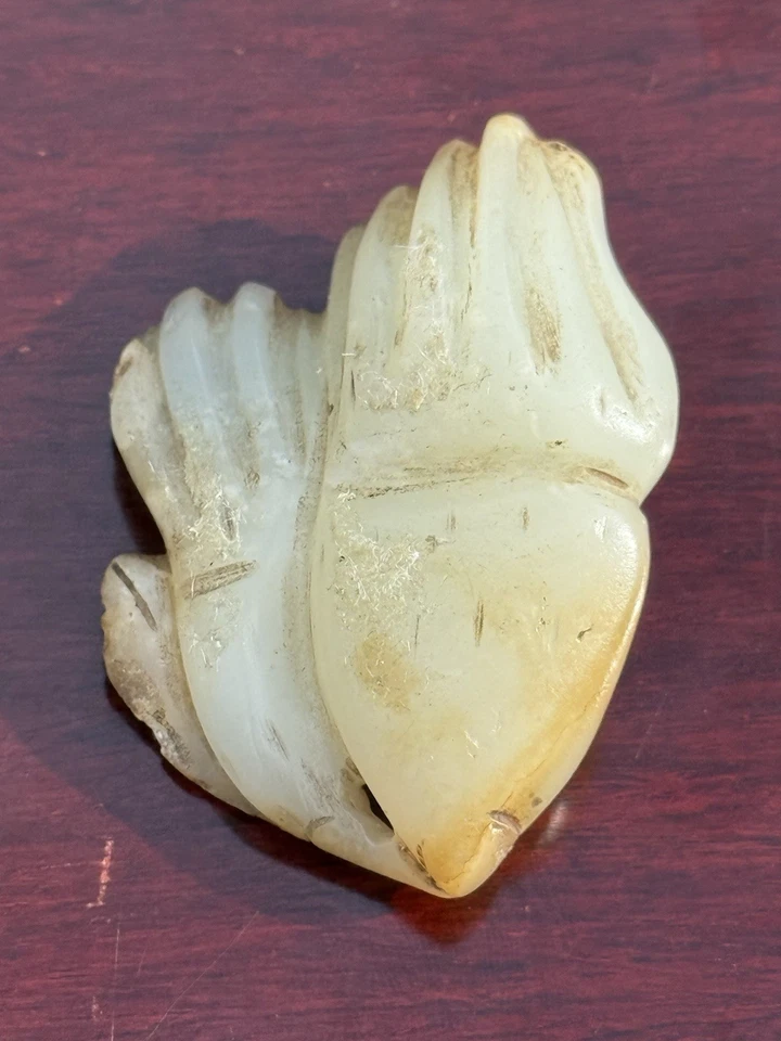 中国古董雕刻刀石玉佛手 — 第 2/4 张图片