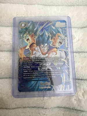 Dragon Ball Super Cross Force Vegito FB10-121 SCR SUPER ALT ART Double Star