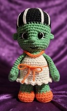 Bride of Frankenstein Amigurumi CROCHET DOLL Handmade Halloween Cute Monster