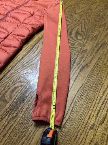 Everlast Women’s Puffer Jacket W/Tech Sleeves~Color: Coral~Size Medium~Athletic - Picture 11 of 17