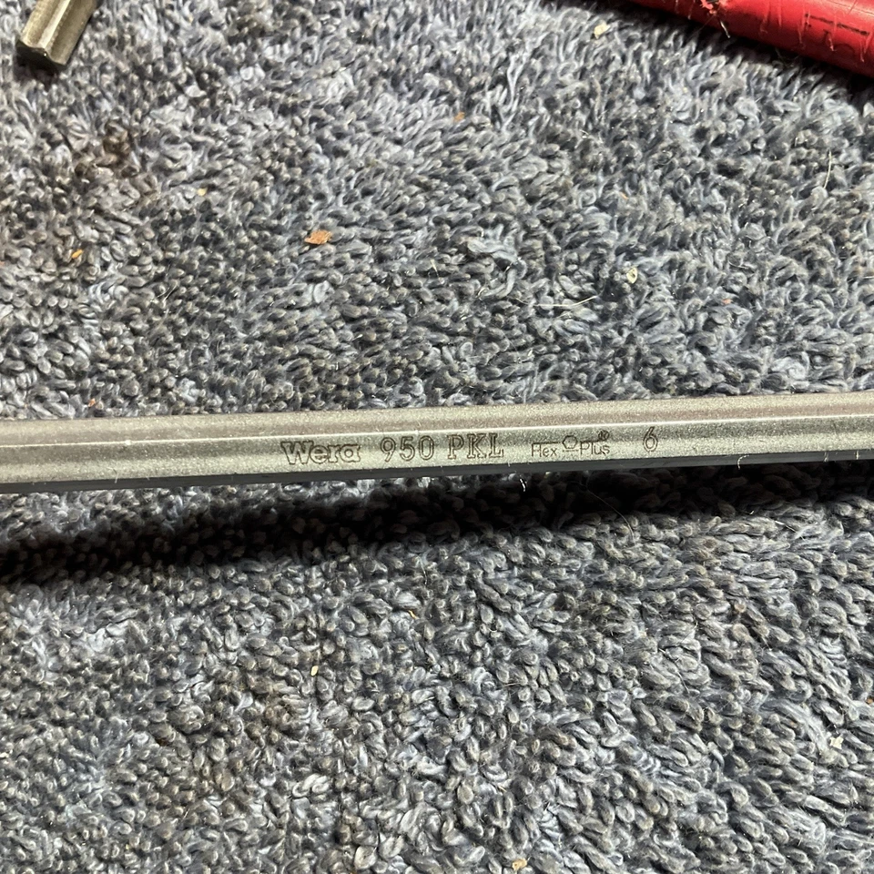 Lot Of 4 Wera 967 & Hex Plus HF (Holding Function) Ball End L Shaped - Image 3 of 4