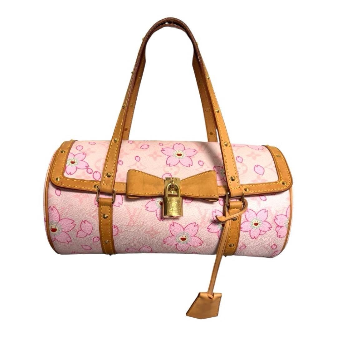 Louis Vuitton Papillon M92010 Pink Takashi Murakami 2003 Limited