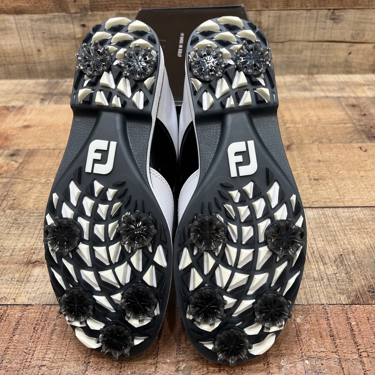 Footjoy Dryjoys Premiere 99040 Womens White/Black Golf Shoes Size