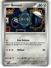 Pokemon 2025 ME02: Phantasmal Flames Card #71 Bronzor
