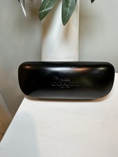 Coach New York Black Hard Shell Eyeglasses Sunglasses Case Protective Logo