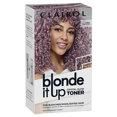 Clairol Blonde It Up Crystal Glow Semi Permanent Toner Sheer Amethyst Haartoner