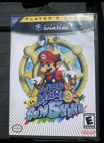 Super Mario Sunshine (Nintendo GameCube, 2002) CIB w/ Manual