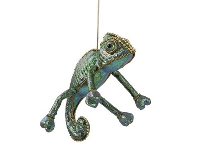 Chamäleon Ornament Dekoration Weihnachtsbaum groß Dekoration Wohndeko Geschenk