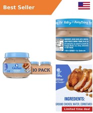 Stage 2 Chicken and Gravy Baby Food, 2.5 Oz, 10 Pack