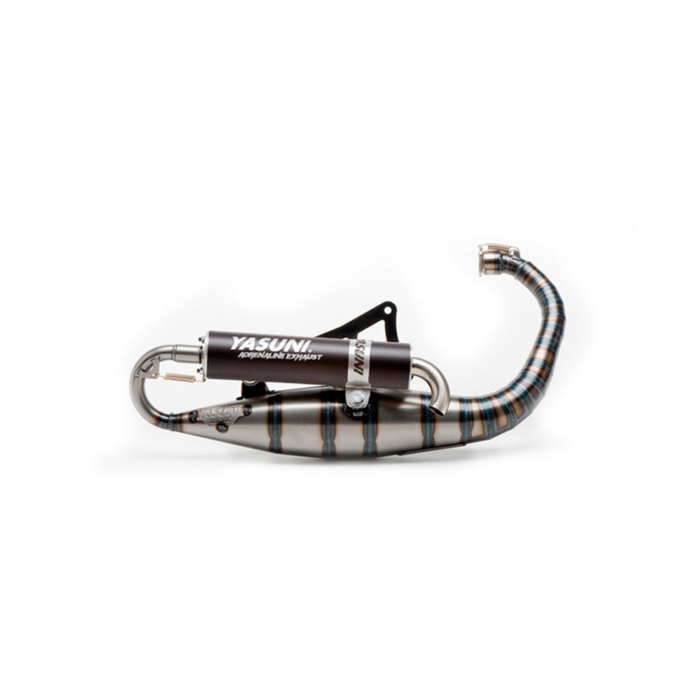 Escape YASUNI Carrera 16 Negro Minarelli 70CC No Homologado Para Moto Repuestos