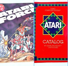 DC Atari Force 1982, Comic Book and Atari Catalog 1982 Good Condition
