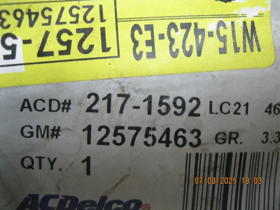 Fuel Injection Throttle Body Seal ACDelco GM Original Equipment 217-1592 - Imagem 3 de 3