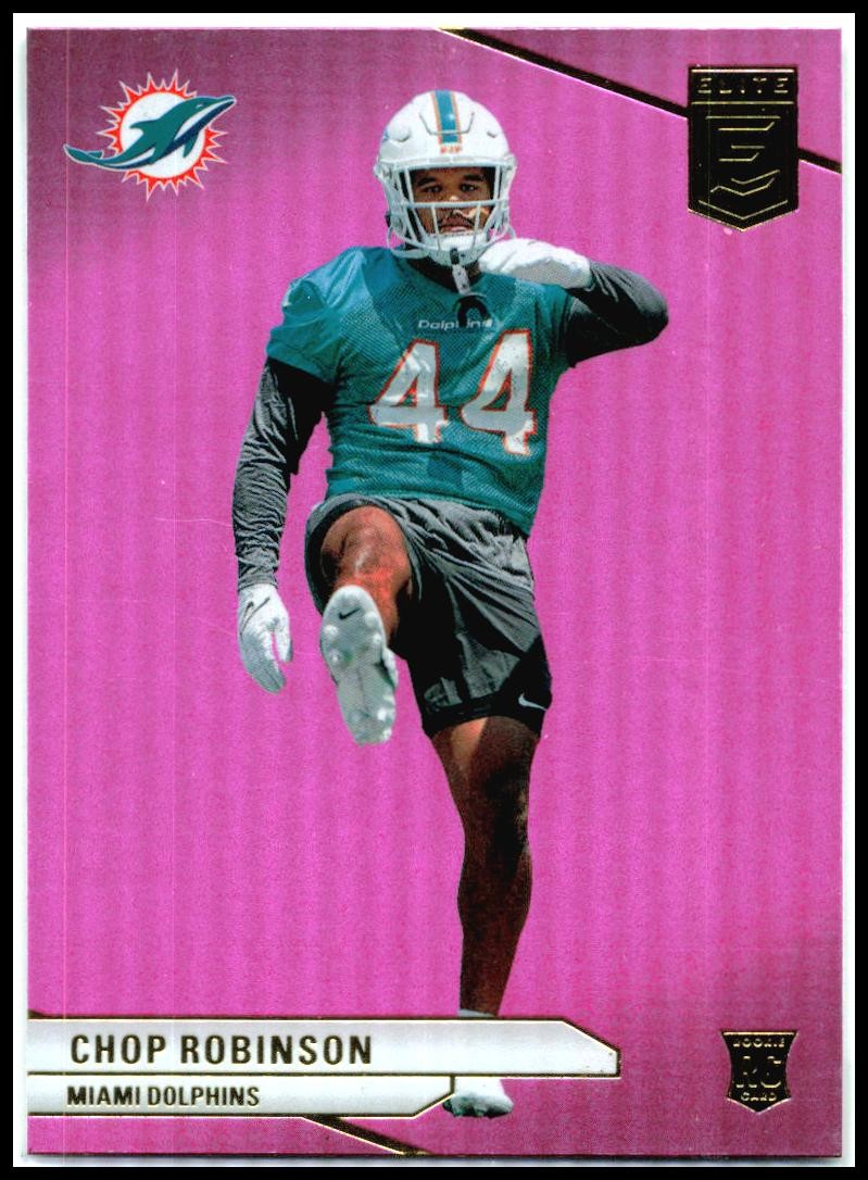 2024 Panini Donruss Elite Pink #140 Chop Robinson Rookie