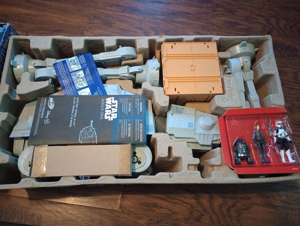 Star Wars Rogue One Rapid Fire Imperial AT-ACT Brand New In Open Box - Image 4 of 4