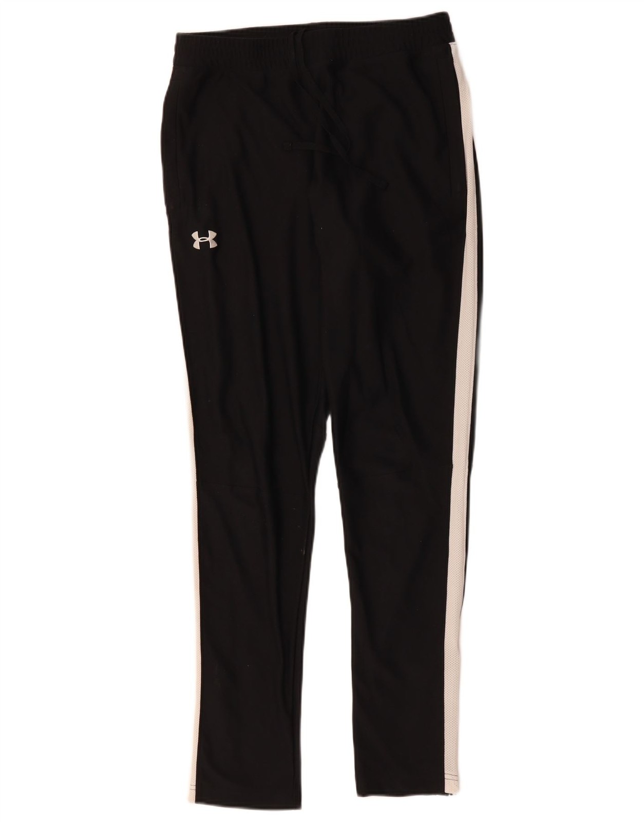 Under Armour Mens Tracksuit Trousers Medium  Black Colourblock Polyester DL10