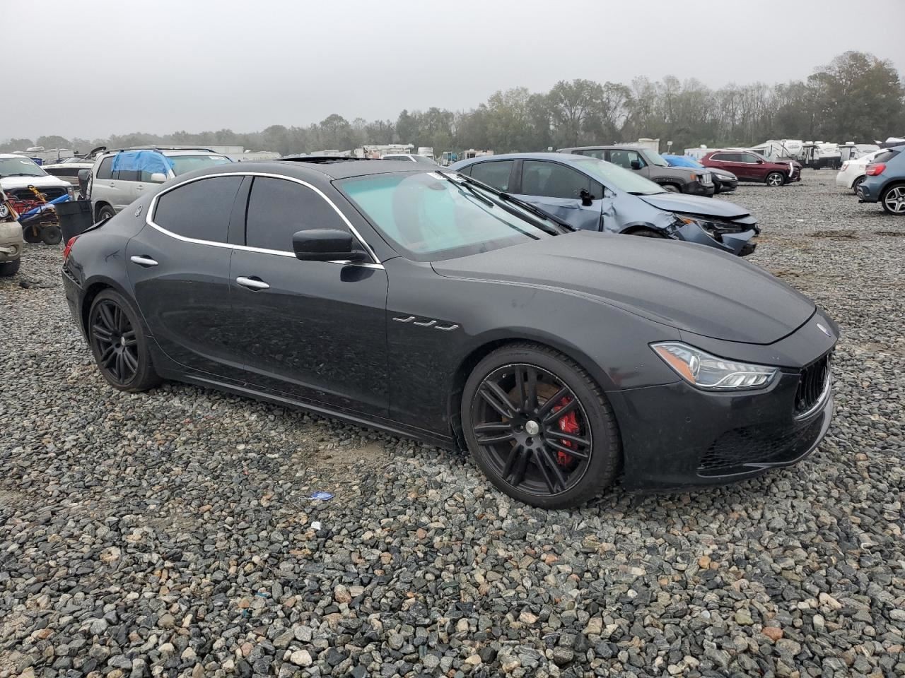 Maserati Ghibli 2014-2022 Front Left Wheel Black P/N 231224