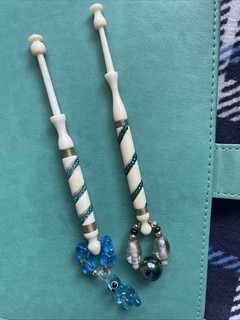 Bone Lace Bobbins Spangled